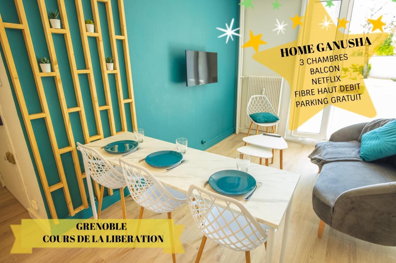 Home Ganusha Cosy 3 Chambres Parking Gratuit Balcon Γκρενόμπλ Εξωτερικό φωτογραφία